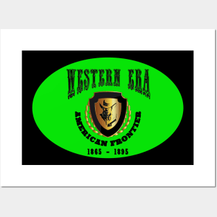 Western Era aka American Frontier - Green Posters and Art